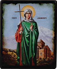 Իկոնա "Սուրբ Ռիպսիմե" փայտի հիմքի վրա, 12 x 10