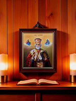 Սրբապատկեր "Սուրբ Նիկողայոս հրաշագործ", 22 x 18