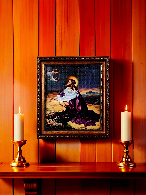 Սրբապատկեր "Գեթսեմանի աղոթք", 22 x 18