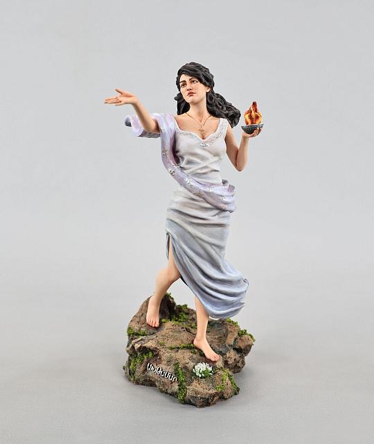 Արձանիկ Աղթամար (ձեռքով նկարազարդված)