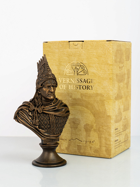 Կիսանդրի Տիգրան Մեծ Բ արքայի  (հնեցված բրոնզ)