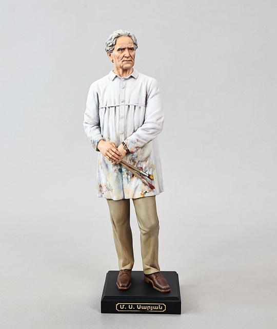 Արձանիկ Մարտիրոս Սարյան  (ձեռքով նկարազարդված)