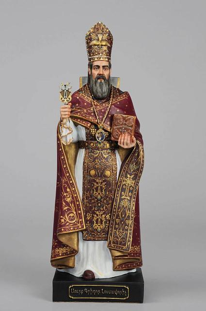 Արձանիկ Սուրբ Գրիգոր Լուսավորիչ (ձեռքով նկարազարդված)