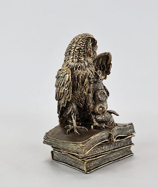 Արձանիկ Բու - զարդատուփ