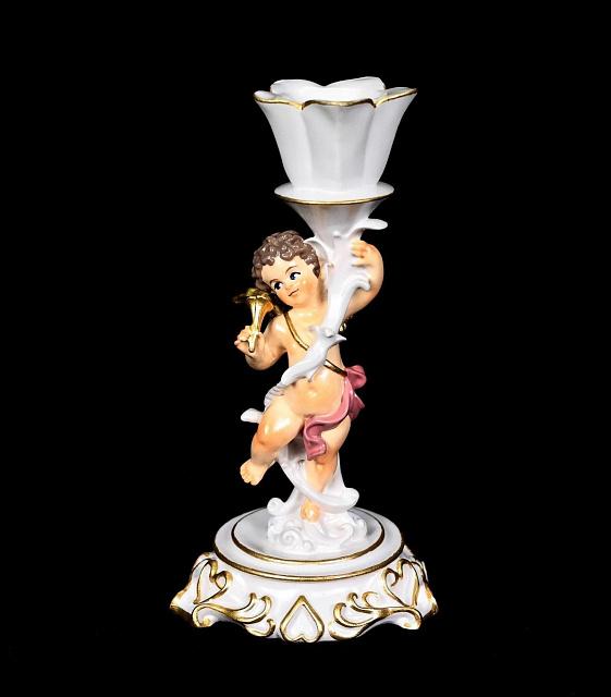 Մոմակալ հրեշտակով (ձեռագործ նկար/ձախ)