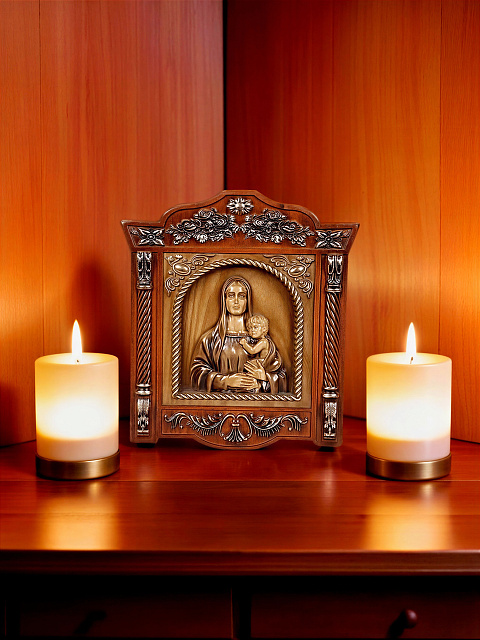 Սրբապատկեր "Սուրբ Աստվածամայրը՝ մանուկ Հիսուսւ հետ" 