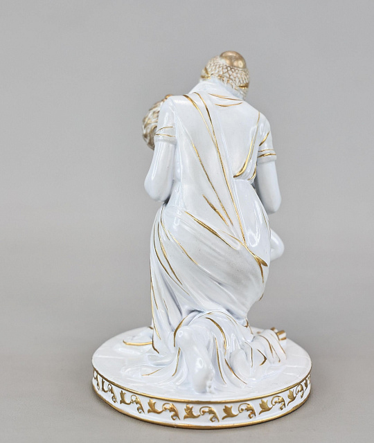 Արձանիկ Մայր և մանուկ  (ձեռքով նկարազարդված)