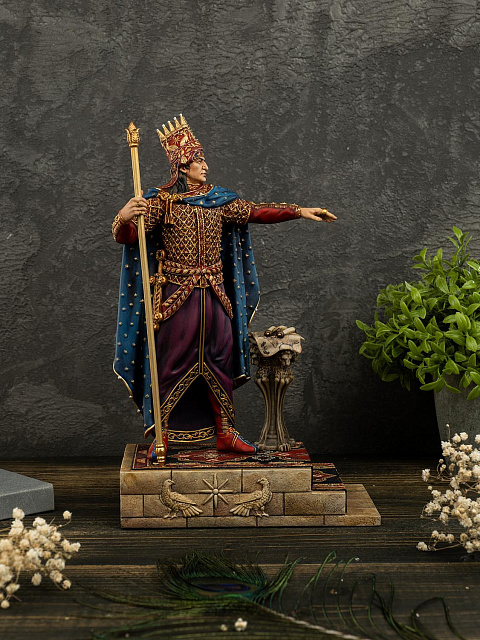 Արձանիկ Տիգրան Բ-Մեծ (ձեռքով նկարազարդված).