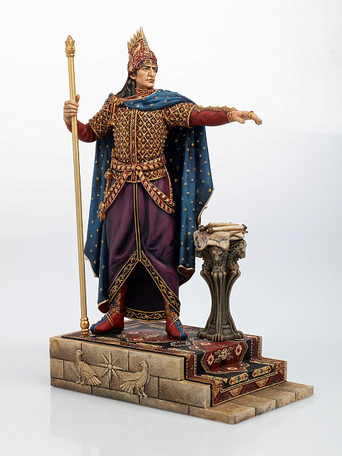 Արձանիկ Տիգրան Բ-Մեծ (ձեռքով նկարազարդված).