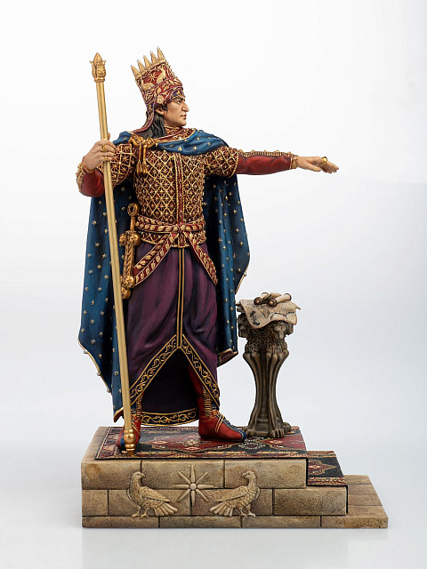 Արձանիկ Տիգրան Բ-Մեծ (ձեռքով նկարազարդված).