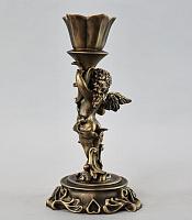 Մոմակալ հրեշտակով (ձախ) գույն․ բրոնզ