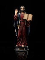 Արձանիկ Հիսուսը Հին կտակարանով. (ձեռքով նկարազարդված)