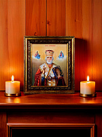 Սրբապատկեր "Սուրբ Նիկողայոս հրաշագործ", 22 x 18