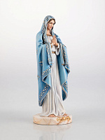 Արձանիկ Սուրբ Կույս Մարիամ. (ձեռքով նկարազարդված)