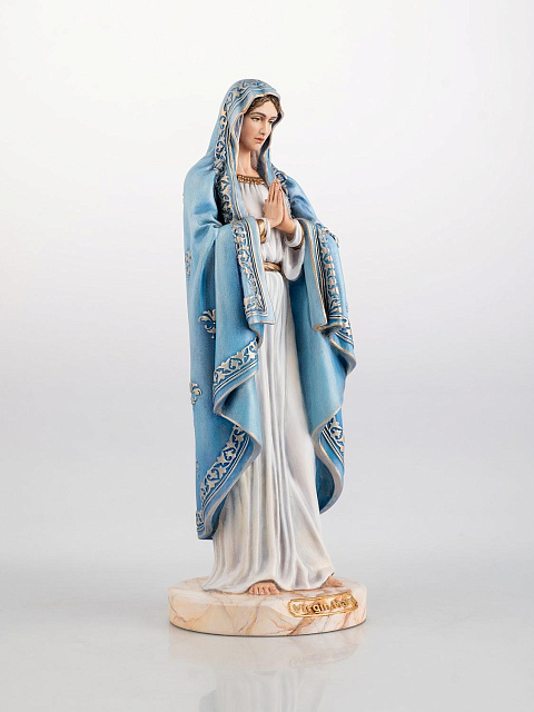 Արձանիկ Սուրբ Կույս Մարիամ. (ձեռքով նկարազարդված)