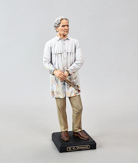 Արձանիկ Մարտիրոս Սարյան  (ձեռքով նկարազարդված)