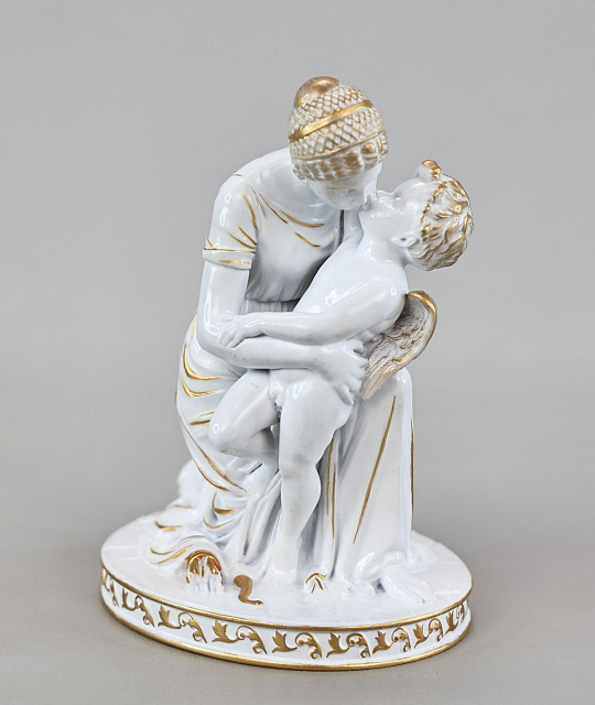 Արձանիկ Մայր և մանուկ  (ձեռքով նկարազարդված)