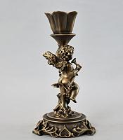 Մոմակալ հրեշտակով (ձախ) գույն․ բրոնզ