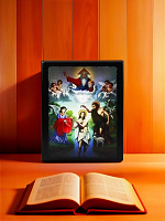 Սրբապատկեր "Հիսուսի Քրիստոսի Մկրտություն" փայտի հիմքի վրա