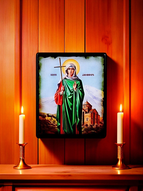 Սրբապատկեր "Սուրբ Հռիփսիմե" փայտի հիմքի վրա