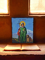 Սրբապատկեր "Սուրբ Հռիփսիմե" փայտի հիմքի վրա