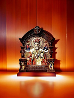 Սրբապատկեր "Սուրբ Նիկողայոս հրաշագործ" (ձեռքով նկազարդված)