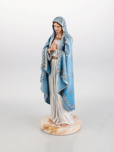 Արձանիկ Սուրբ Կույս Մարիամ. (ձեռքով նկարազարդված)