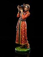 Արձանիկ Աղջիկը խաղողի զամբյուղով (ձեռքով նկարազարդված)