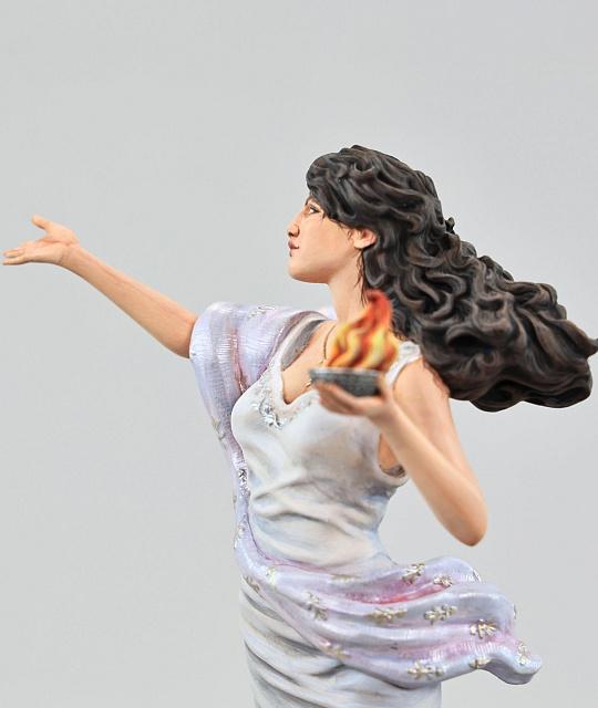 Արձանիկ Աղթամար (ձեռքով նկարազարդված)