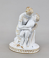 Արձանիկ Մայր և մանուկ  (ձեռքով նկարազարդված)