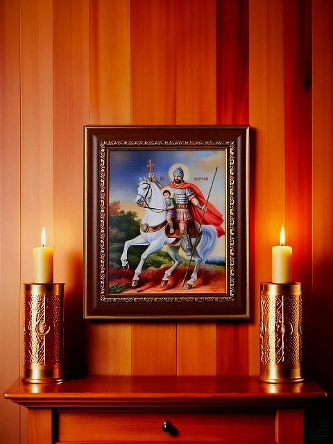 Սրբապատկեր  "Սուրբ Սարգս և Սուրբ Մարտիրոս ", 22 x 18