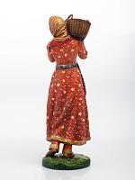 Արձանիկ Աղջիկը խաղողի զամբյուղով (ձեռքով նկարազարդված)