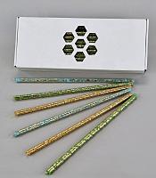 Գունավոր մոմերի հավաքածու 50 հատ/տուփ