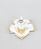 Մոմակալ "Տերև"  գույն սպիտակ 