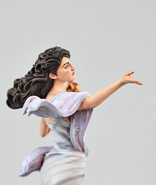 Արձանիկ Աղթամար (ձեռքով նկարազարդված)