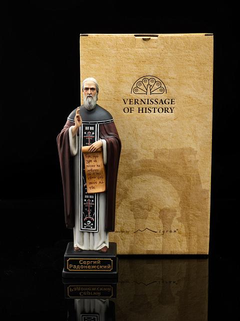 Արձանիկ Սուրբ Սերգիուս Ռադոնեժից   (ձեռքով նկարազարդված)