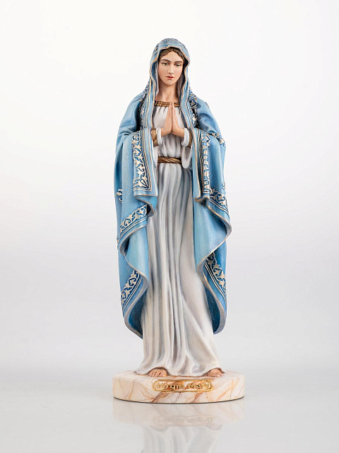 Արձանիկ Սուրբ Կույս Մարիամ. (ձեռքով նկարազարդված)