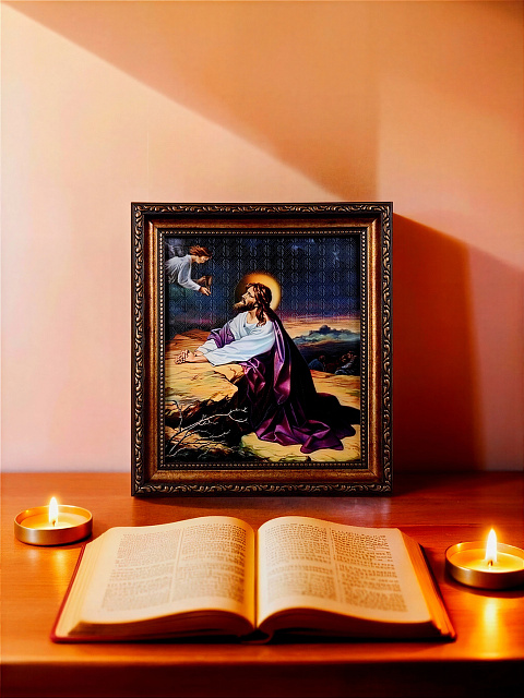 Սրբապատկեր "Գեթսեմանի աղոթք", 22 x 18