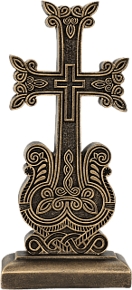 Խաչ պատվանդանով (հնաոճ գույն)