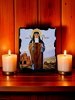 Սրբապատկեր  "Սուրբ Գայանե" փայտի հիմքի վրա