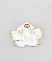 Մոմակալ "Տերև"  գույն սպիտակ 