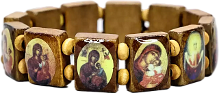 Փայտե թևնոց սրբապատկերներով