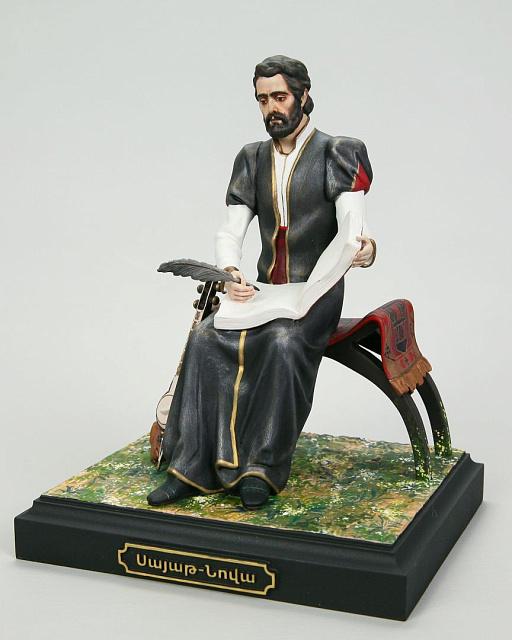 Արձանիկ Սայաթ Նովա (ձեռքով նկարազարդված)