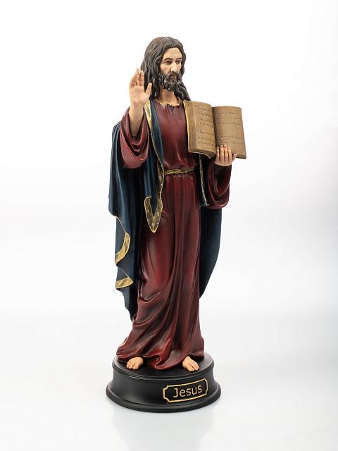 Արձանիկ Հիսուսը Հին կտակարանով. (ձեռքով նկարազարդված)