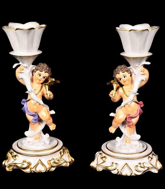 Մոմակալ հրեշտակով (ձեռագործ նկար/ձախ)