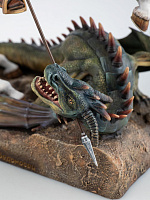 Արձանիկ Սուրբ Գևորգ . (ձեռքով նկարազարդված).